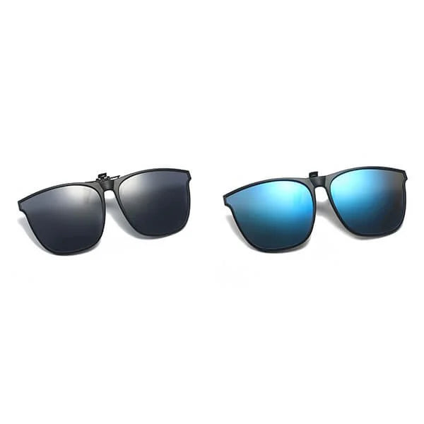 New Polarized Clip-on Flip Up Sunglasses