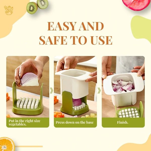 Mini kitchen hand press vegetable cutter💓