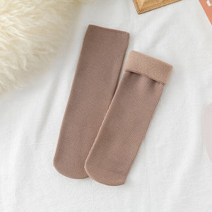 Thickening Winter Soft Velvet Snow Socks