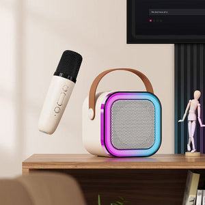 🎵Mini Karaoke Machine with Wireless Microphones