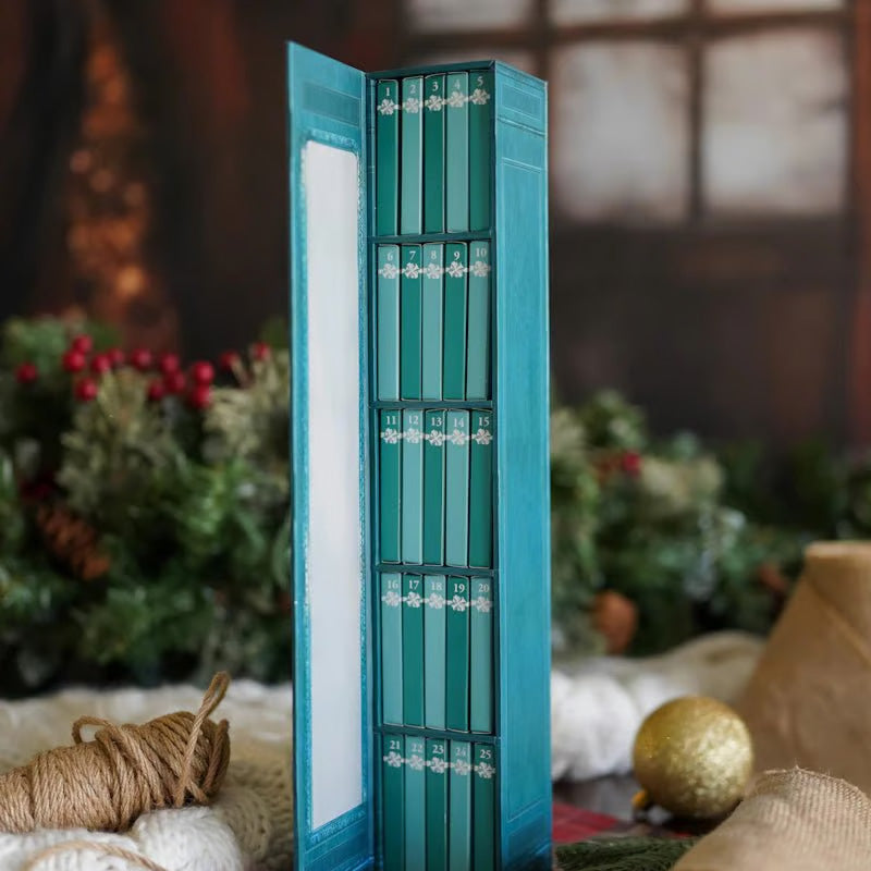 Mini Book Ornament Advent Calendar