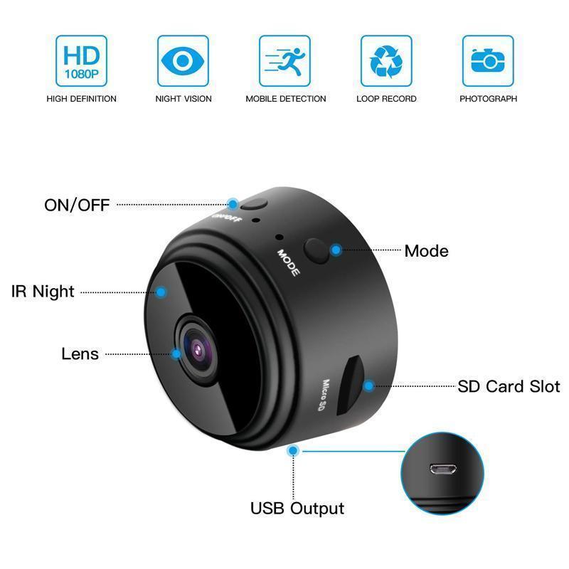 Magnetic WiFi Mini Camera