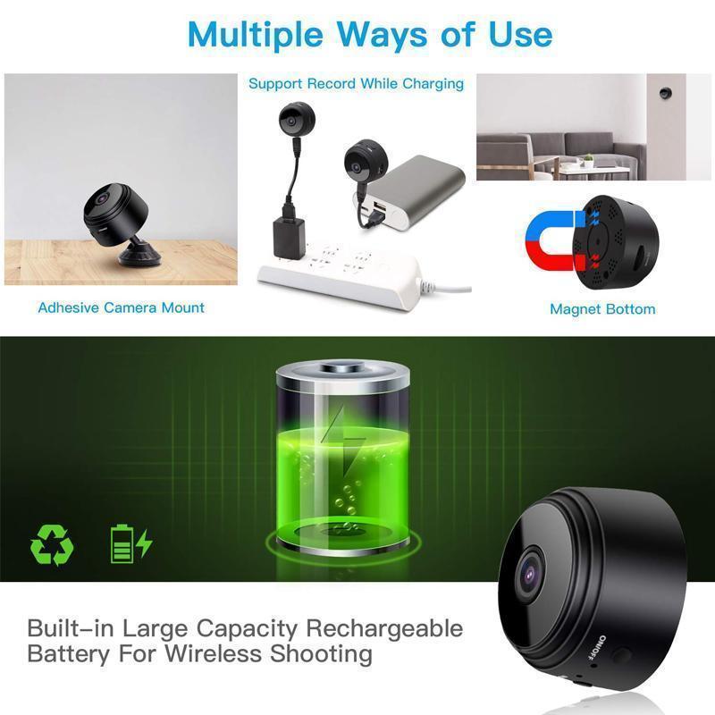 Magnetic WiFi Mini Camera