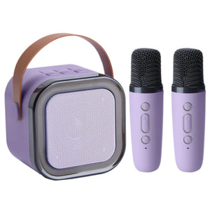 🎵Mini Karaoke Machine with Wireless Microphones