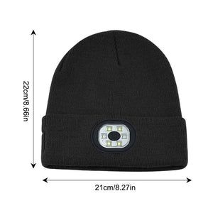 LED Bluetooth Beanie with Detachable Speakers