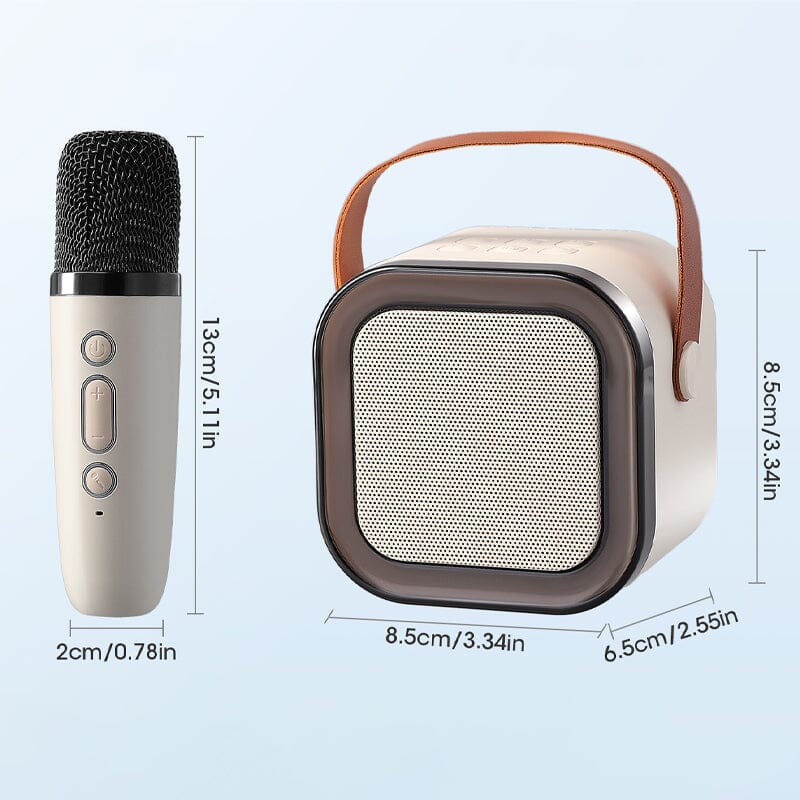 【Big Sale】Mini Karaoke Machine with Wireless Microphones