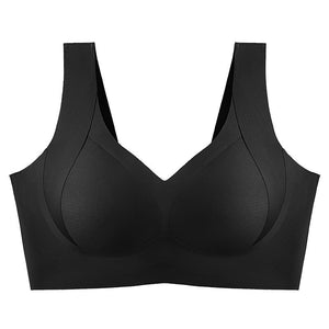 Side Coverage and Anti-Sagging Wire-Free Bra