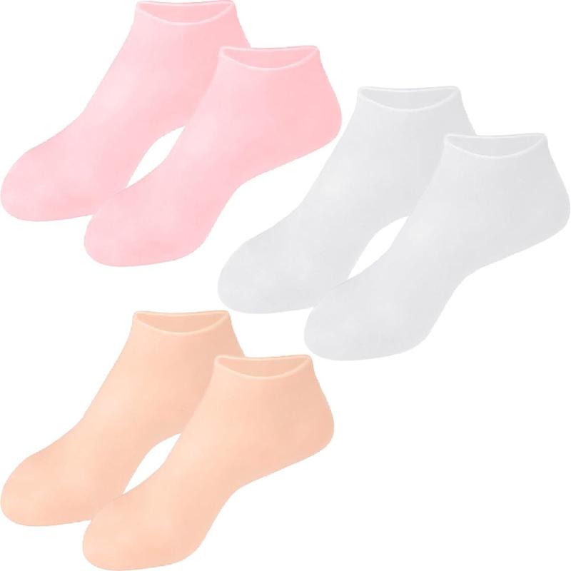 Women Foot Spa Pedicure Silicone Moisturizing Socks for Dry Cracked Feet