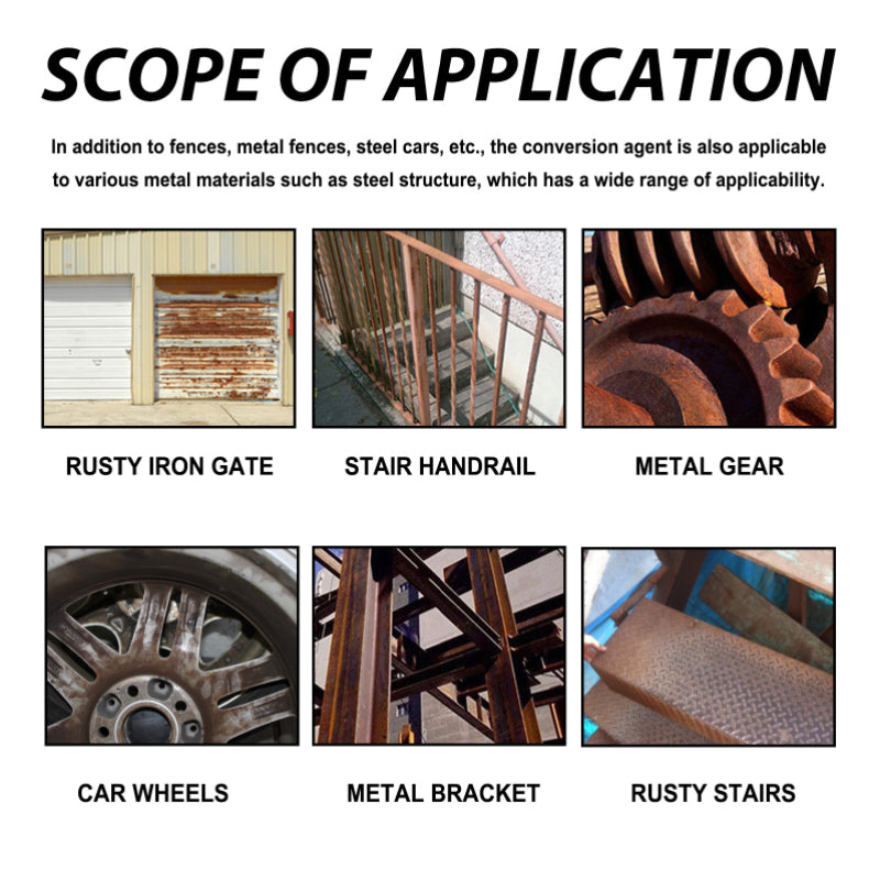 Multifunctional Metal Rust Removal and Conversion Agent