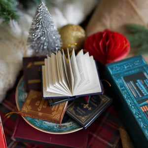 Mini Book Ornament Advent Calendar