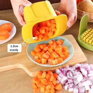 Mini kitchen hand press vegetable cutter💓