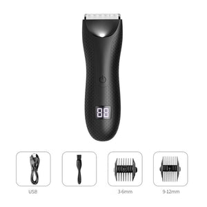 💥 3 in 1 Electric Body Hair Trimmer for Men