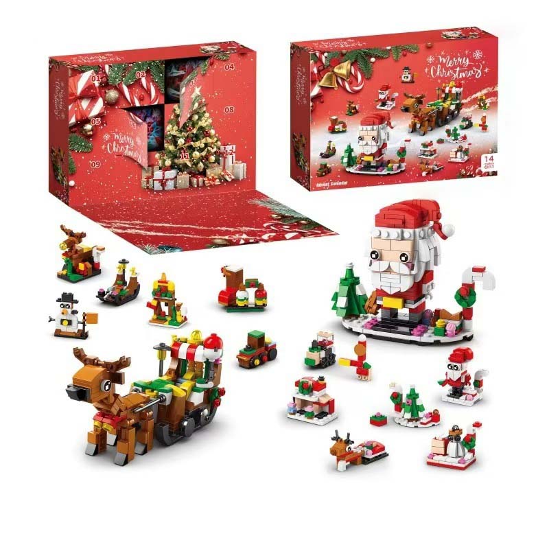 50% OFF--Early Christmas sale🎅2024 Christmas Building Blocks Gift Box