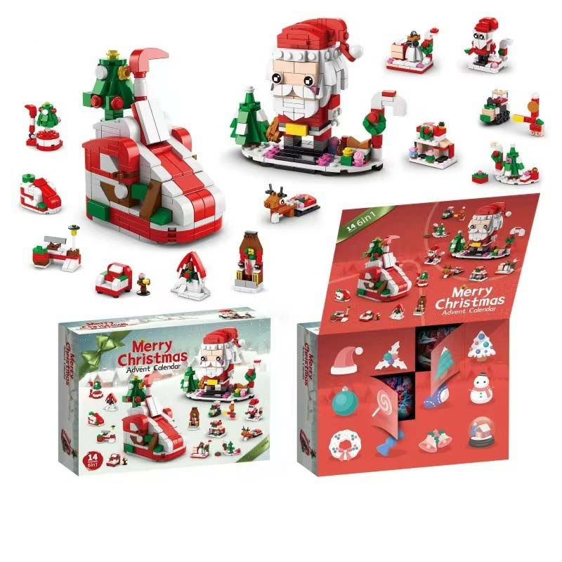 50% OFF--Early Christmas sale🎅2024 Christmas Building Blocks Gift Box