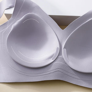 Side Coverage and Anti-Sagging Wire-Free Bra