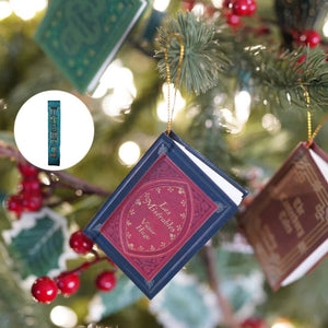 Mini Book Ornament Advent Calendar