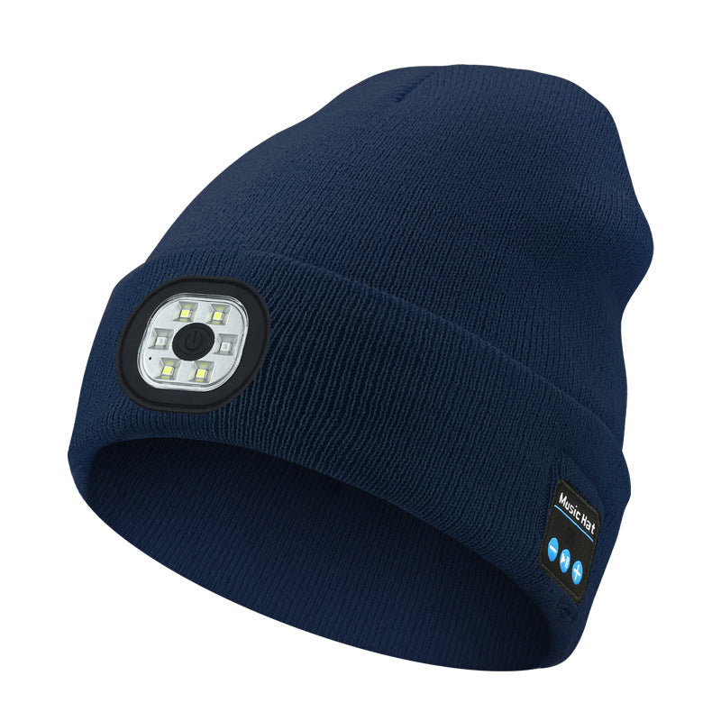 LED Bluetooth Beanie with Detachable Speakers