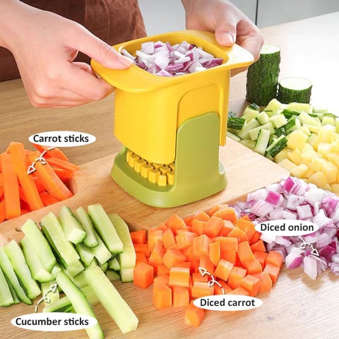 Mini kitchen hand press vegetable cutter💓