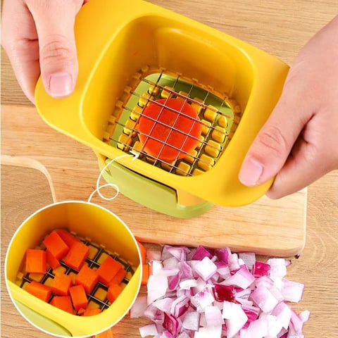 Mini kitchen hand press vegetable cutter💓