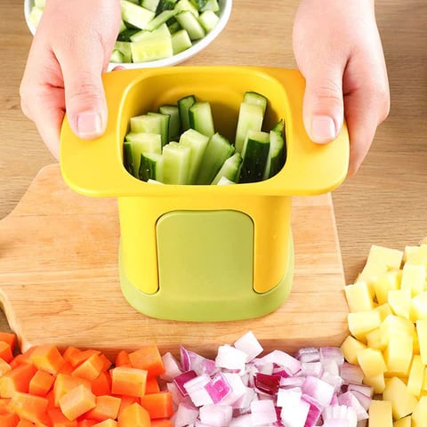 Mini kitchen hand press vegetable cutter💓