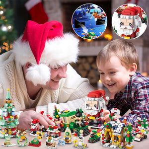 50% OFF--Early Christmas sale🎅2024 Christmas Building Blocks Gift Box