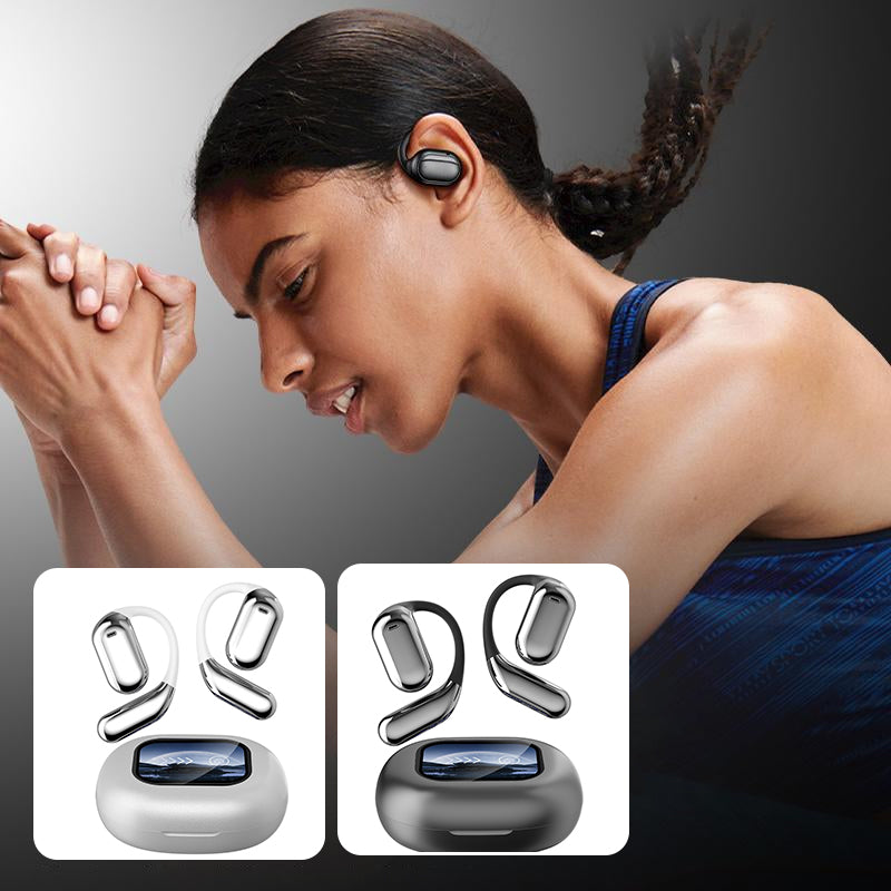 LCD Open-Ear Wireless Bluetooth Earbuds