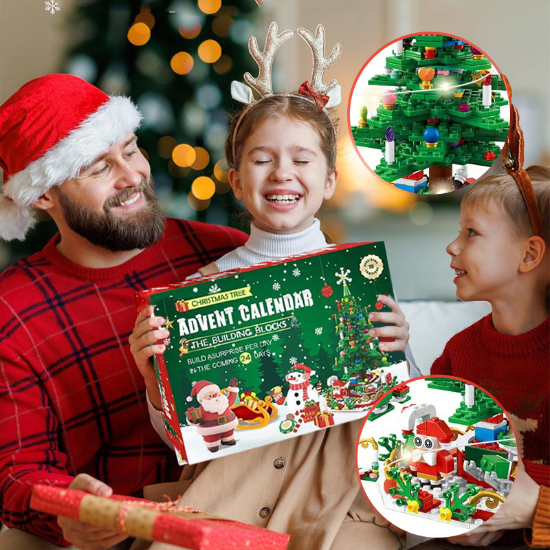 50% OFF--Early Christmas sale🎅2024 Christmas Building Blocks Gift Box