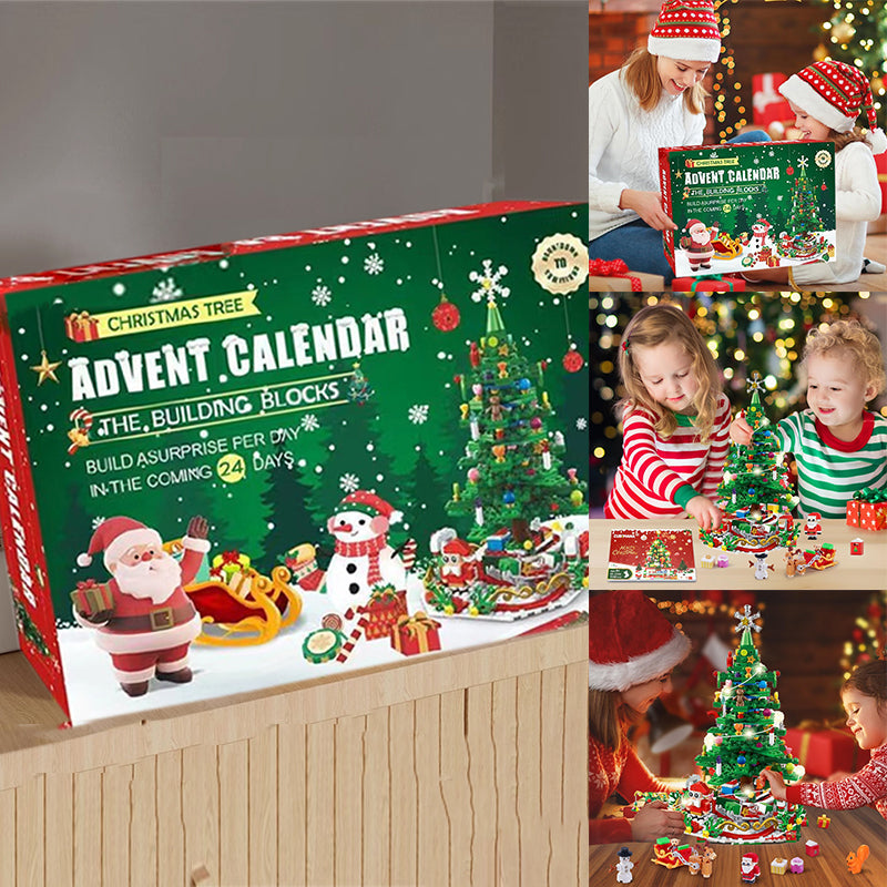 50% OFF--Early Christmas sale🎅2024 Christmas Building Blocks Gift Box