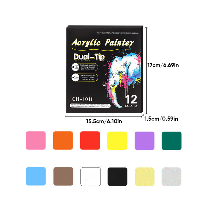 Acrylic Paint Marker (12PCS/24PCS/36PCS)