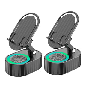 Wireless Induction Audio Bluetooth Speaker 5 in 1 Phone Holder