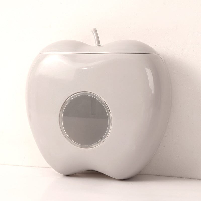 🍏 🍎Apple Shaped Plastic Wrap Storage Box