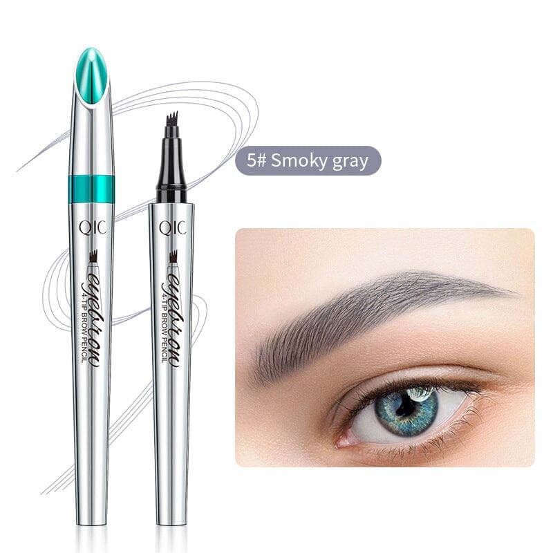 🔥BIG SALE - 50% OFF🔥3D Waterproof Microblading Eyebrow Pen 4 Fork Tip Tattoo Pencil (2 pcs)