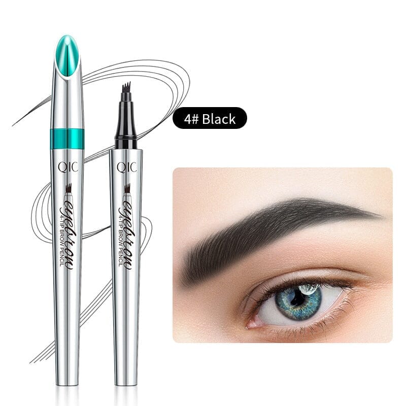 🔥BIG SALE - 50% OFF🔥3D Waterproof Microblading Eyebrow Pen 4 Fork Tip Tattoo Pencil (2 pcs)