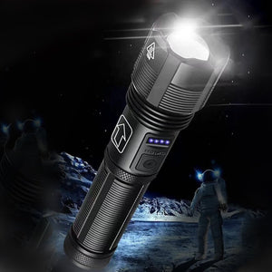 XHP50 Waterproof Zoomable Bright Flashlight