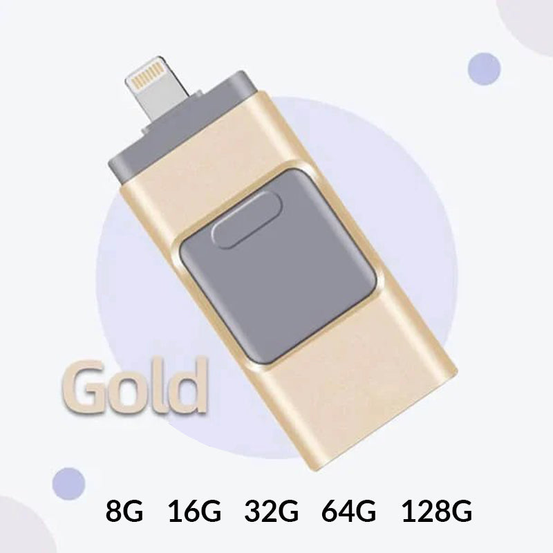 4 In 1 High Speed USB Flash Drive For Multi Devices