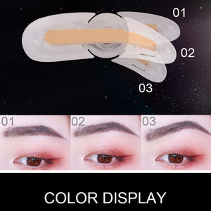 Two-tone Waterproof Eyebrow Stamp Powder