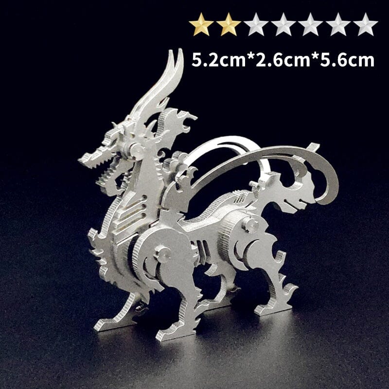 3D Metal Machinery Assembling Toys