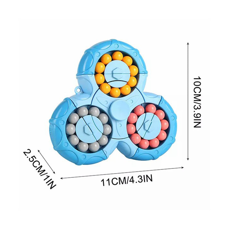 Six-sided Rotating Fingertip Cube