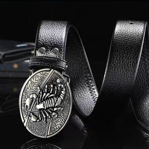 Men's Self Defense Alloy Buckle Belt