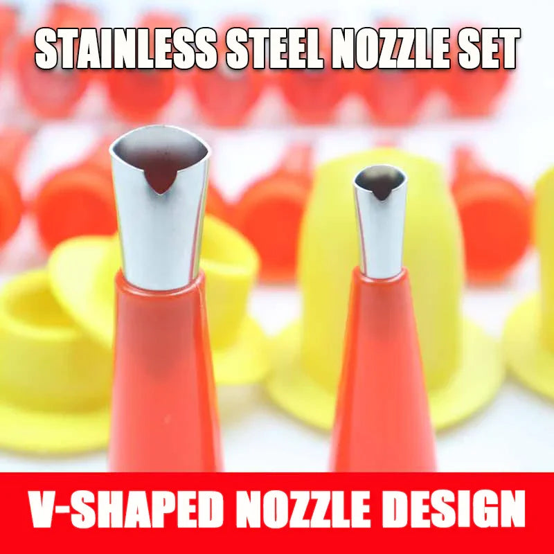 💥V-shaped Nozzle Design Easy Caulking Finisher Set💥