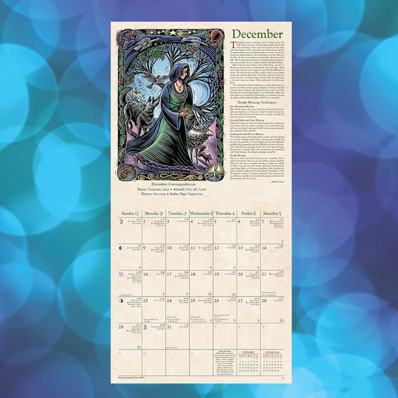 2024 Witches' Wall Calendar fullofcarts