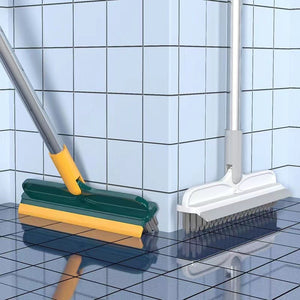 2-in-1 Toilet Floor Gap Cleaning Brush