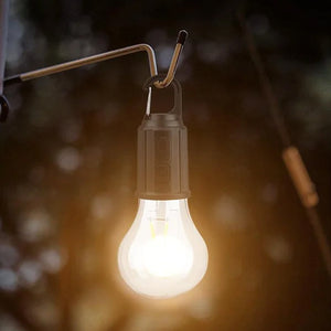 2024 New Outdoor Camping Hanging Type-C Charging Retro Bulb Light