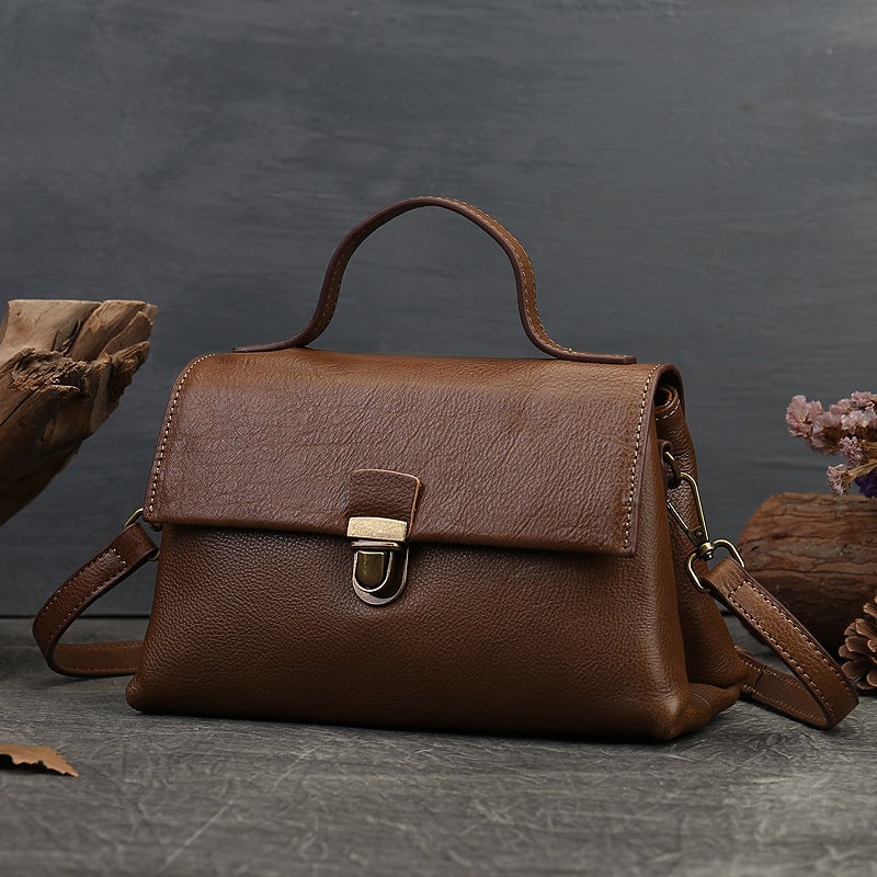 Fashion Solid Color Crossbody Bag