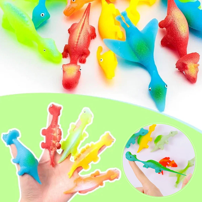 Slingshot Dinosaur Finger Toys (10-50pcs)