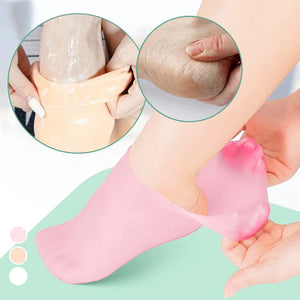 Women Foot Spa Pedicure Silicone Moisturizing Socks for Dry Cracked Feet