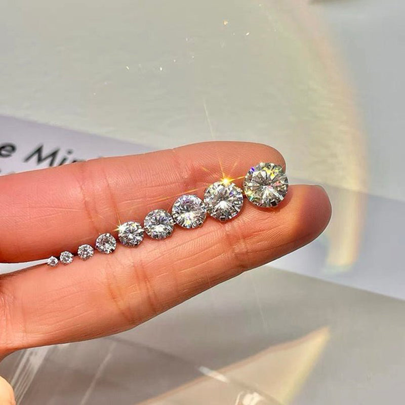 Magnetic Zircon Stud Ear Clip