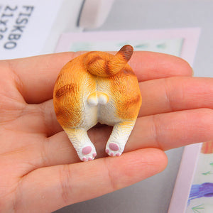 Cute Cat Butt Refrigerator Magnets