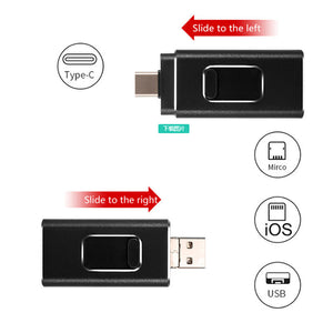 4 In 1 High Speed USB Flash Drive For Multi Devices