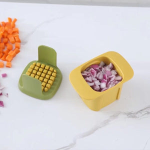 Mini kitchen hand press vegetable cutter💓